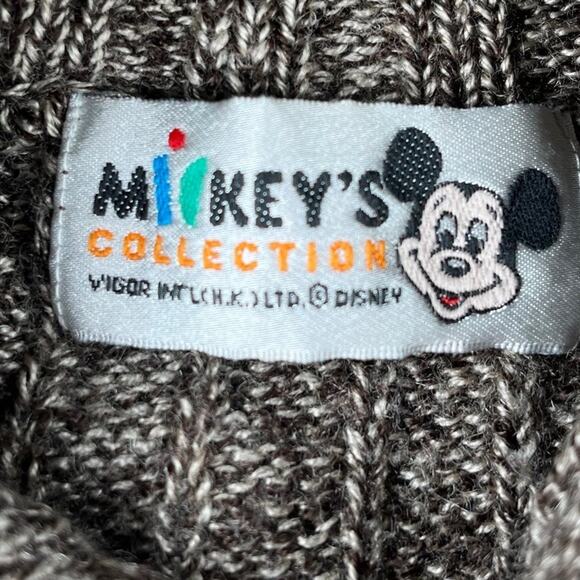 Vintage Mickeys Collection Mickey and Friends 90s Brown Sweater Youth Boys Large - Picture 5 of 5